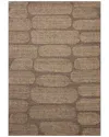 Loloi Hartley Wool Area Rug In Brown