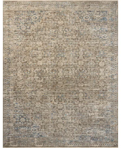 Loloi Heritage Her-05 4'x6' Area Rug In Blue,earth