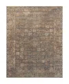 Loloi Heritage Her-07 Area Rug, 9' X 12' In Mocha/ Den