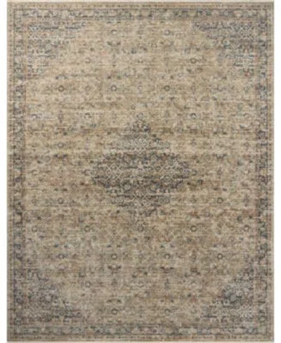 Loloi Heritage Her 08 Rug Collection In Sage,navy