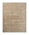 Loloi Heritage Her-10 Area Rug, 6' X 9' In Grey/ Suns