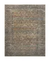 Loloi Heritage Her-11 Area Rug, 3' X 5' In Midnight/