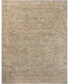 Loloi Heritage Her-15 12'x15' Area Rug In Ocean,sand