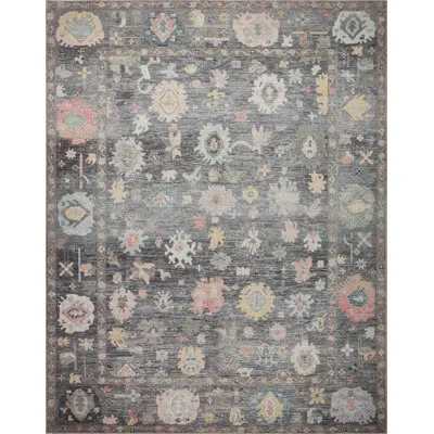 Loloi Ii Elysium Charcoal / Multi Area Rug In Multi;grey;charcoal,multi