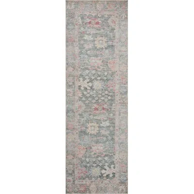 Loloi Ii Elysium Graphite / Multi Area Rug In Graphite,multi;grey;multi