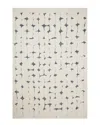Loloi Ii Hagen White Navy Rug In White
