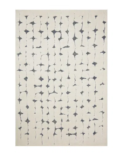 LOLOI II LOLOI II HAGEN WHITE NAVY RUG