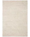 Loloi Ii Kamala Polyester Rug In White