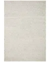 Loloi Ii Kamala Polyester Rug In White