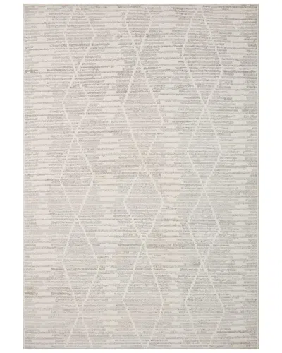 Loloi Ii Kamala Polyester Rug In White