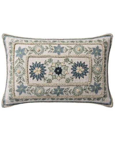 Loloi Ii Loloi 13x21in Pillow Cover With Down Insert In Blue