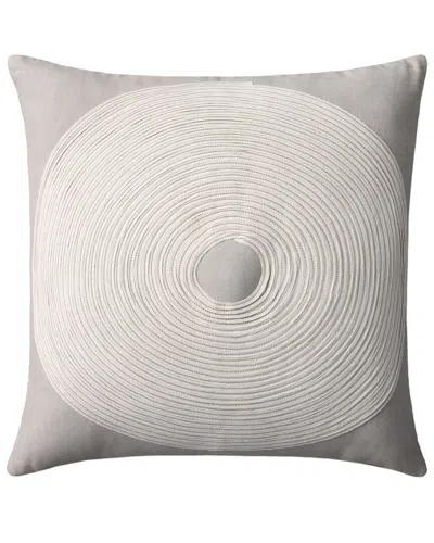 LOLOI II LOLOI 18X18IN PILLOW COVER WITH DOWN INSERT