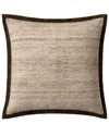 Loloi Ii Loloi 22x22in Pillow Cover With Down Insert In Brown