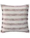 Loloi Ii Loloi 22x22in Pillow Cover With Down Insert In Rust