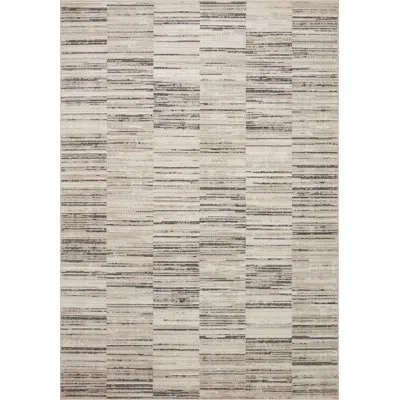 Loloi Ii Loloi Darby Charcoal / Sand Area Rug In Black;beige