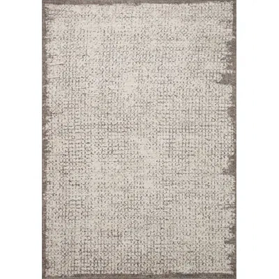 Loloi Ii Loloi Darby Ivory / Stone Area Rug In Ivory;gray;cream;ivory,stone