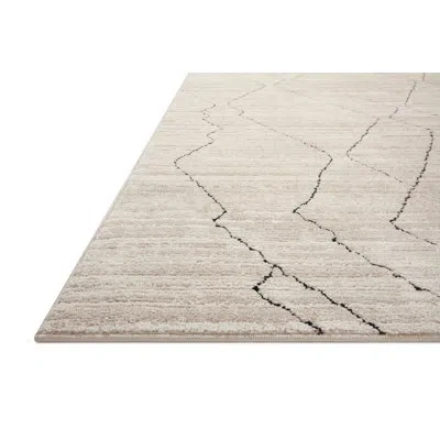 Loloi Ii Loloi Darby Sand / Charcoal Area Rug In Beige;gray