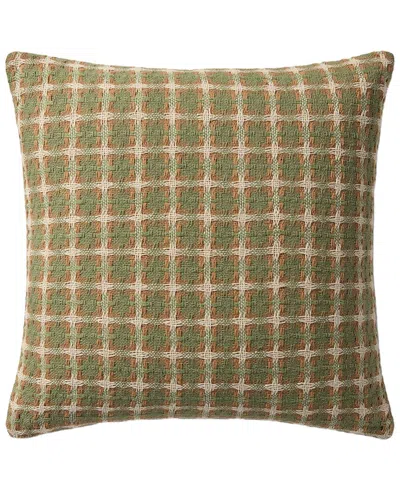 LOLOI II LOLOI 20X20IN PILLOW COVER WITH DOWN INSERT