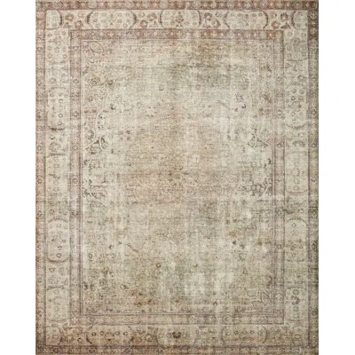 Loloi Ii Loloi Margot Antique/sage Area Rug Feat. Cloudpile In Beige;green