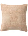Loloi Ii Loloi 22x22in Pillow Cover With Down Insert