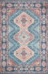 Loloi Ii Rosette Collection Rug In Blue