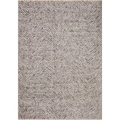 Loloi Ii Vance Abstract Taupe/dove Area Rug In Taupe,dove