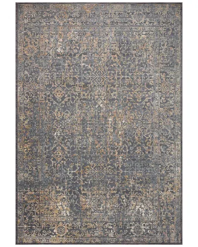 Loloi Indra Polyester & Polypropylene Rug In Grey