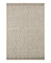 Loloi Kenzie Knz-01 Area Rug, 7'9 X 9'9 In Ivory/ Tau