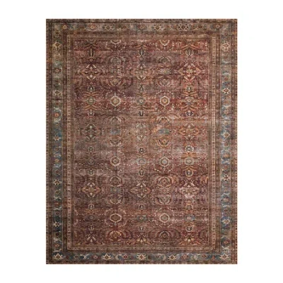 Loloi Layla Indoor Rectangular Accent Rug In Blue