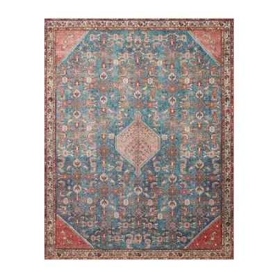 Loloi Layla Indoor Rectangular Accent Rug In Blue