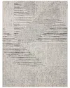 Loloi Levitt Shag Polyester Rug In White