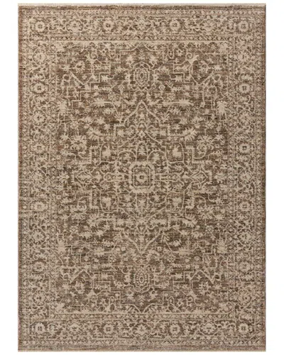 Loloi Newman Space Dyed Area Rug In Brown