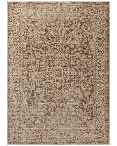Loloi Newman Space Dyed Area Rug In Brown