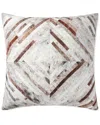 Loloi P0900 Grey / Multi 36 X 36 X 6 Floor Pillow
