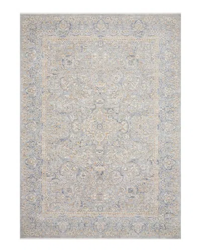 Loloi Pandora Pan-01 Round Area Rug, 7'10 In Stone/gold