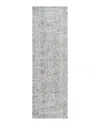 Loloi Pandora Pan-01 Runner Area Rug, 2'6 X 16' In Blue/gold