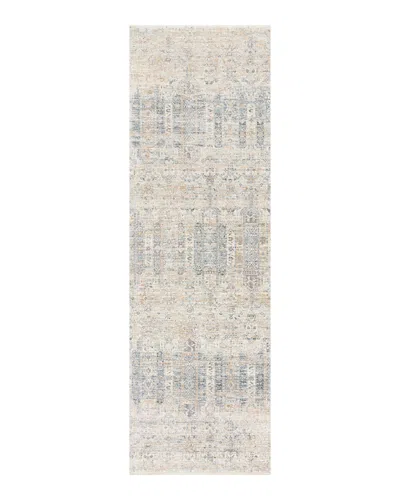 Loloi Pandora Pan-02 Runner Area Rug, 2'6 X 10' In Ivory/mist