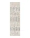 Loloi Pandora Pan-02 Runner Area Rug, 2'6 X 16' In Ivory/mist