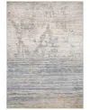 Loloi Pandora Pan-06 Ivory/blue 2'6" X 16' Runner Area Rug In Multi