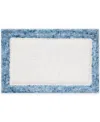 Loloi Park Blue Scallop Skid-resistant Bath Rug, 20" X 32" In Blue