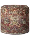 Loloi Pouf In Multi