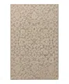 Loloi Prudence Pru-01 Area Rug, 5' X 7'6 In Stone/ivory