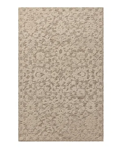 Loloi Prudence Pru-01 Area Rug, 7'9 X 9'9 In Stone/ivory