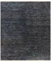 Loloi Quinn Jute Qn-01 7'9" X 9'9" Area Rug In Indigo