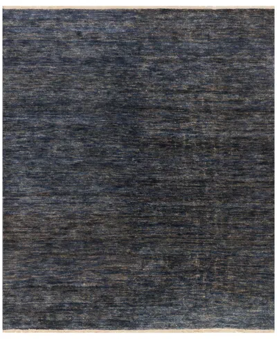 Loloi Quinn Jute Qn-01 7'9" X 9'9" Area Rug In Indigo
