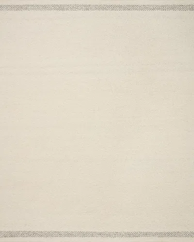 Loloi Reyla Rla-01 Area Rug, 5' X 7'6 In Ivory