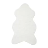 Loloi Roger Faux Fur Accent Indoor Rugs In White