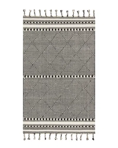 Loloi Sawyer Black Rug In Gray