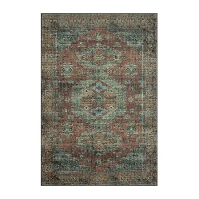 Loloi Skye Rectangular Indoor Accent Rug In Red