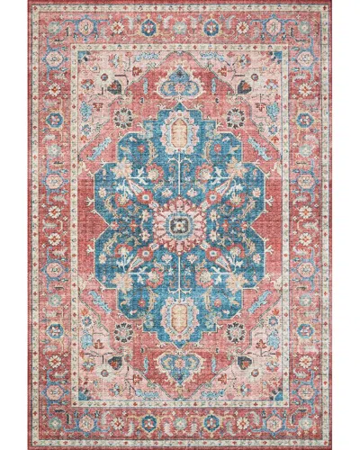 Loloi Skye Rug In Red